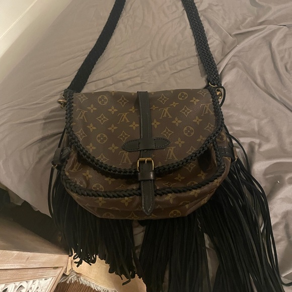 vintage boho satchel crossbody - Picture 3 of 16